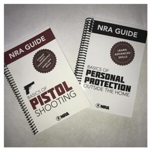 NRA CCW Manuals - NRA Basics of Pistol Shooting and NRA Basics of Personal Protection Outside the Home